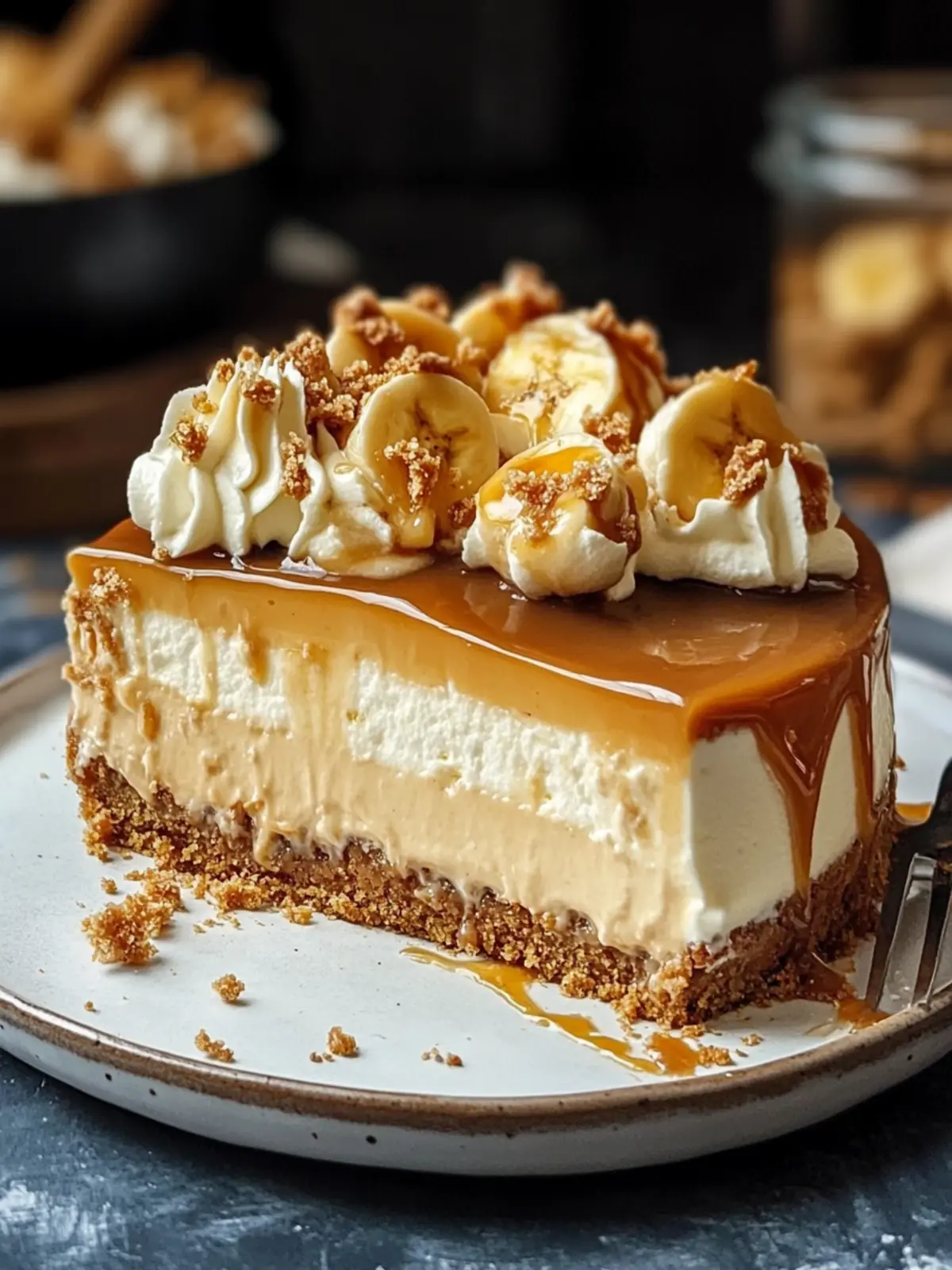Indulge in Cheesecake Banoffee Butterscotch Bliss Today 3 Cheesecake Banoffee Butterscotch
