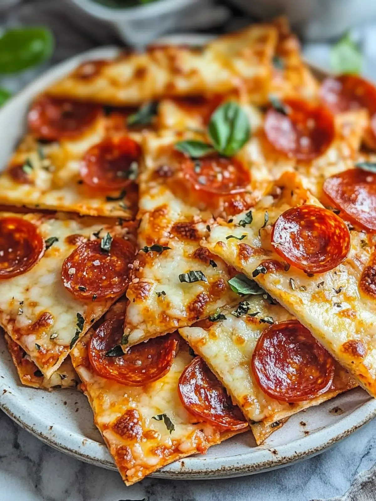 Keto Pizza Chips