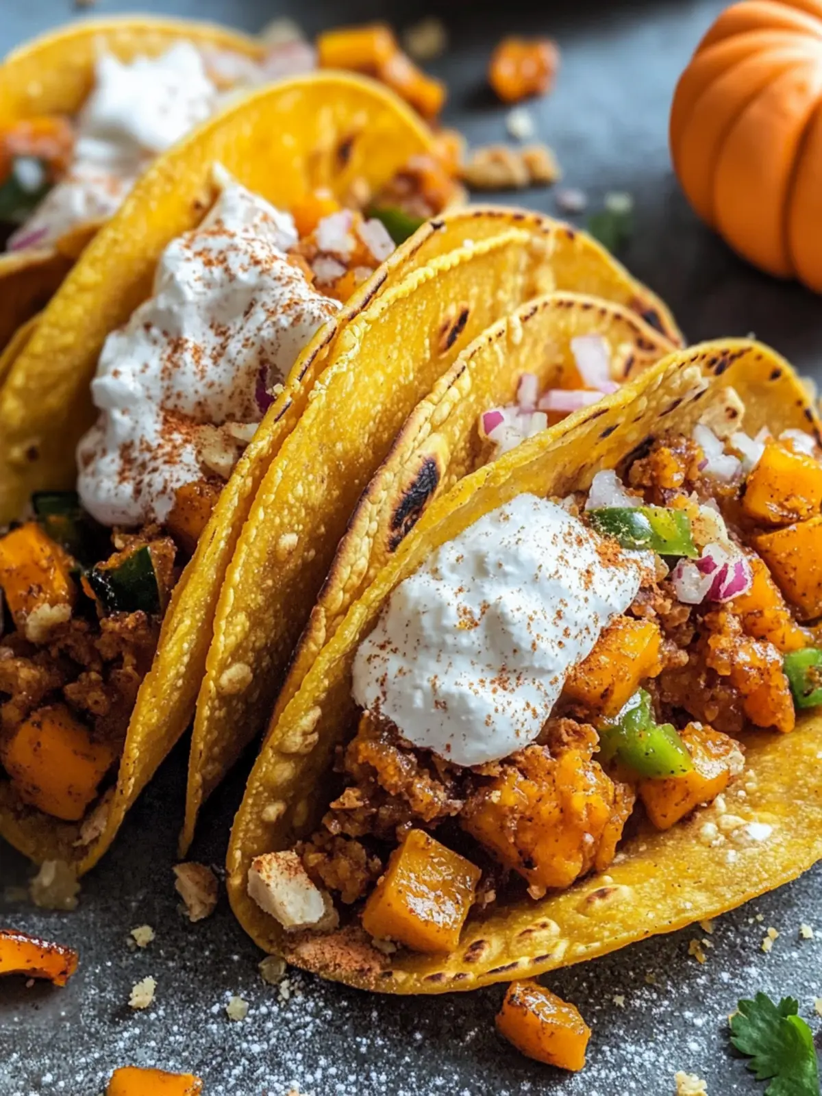 Pumpkin Pie Tacos: The Ultimate Fall Twist You Need! 3 Pumpkin Pie Tacos