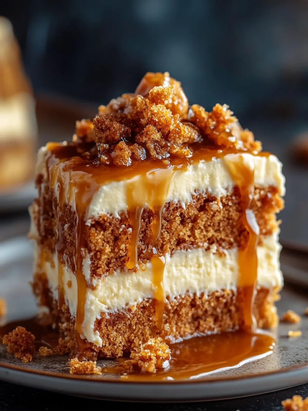 Irresistible Pumpkin Caramel Crunch Cake Your Fall Must-Make 4 Pumpkin Caramel Crunch Cake: