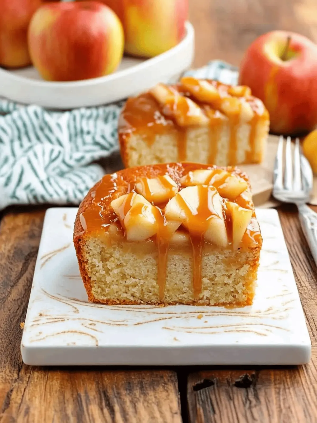 Apple Cake with Caramel Sauce: Cozy Up with Fall Flavors 4 Apple Cake with Caramel Sauce