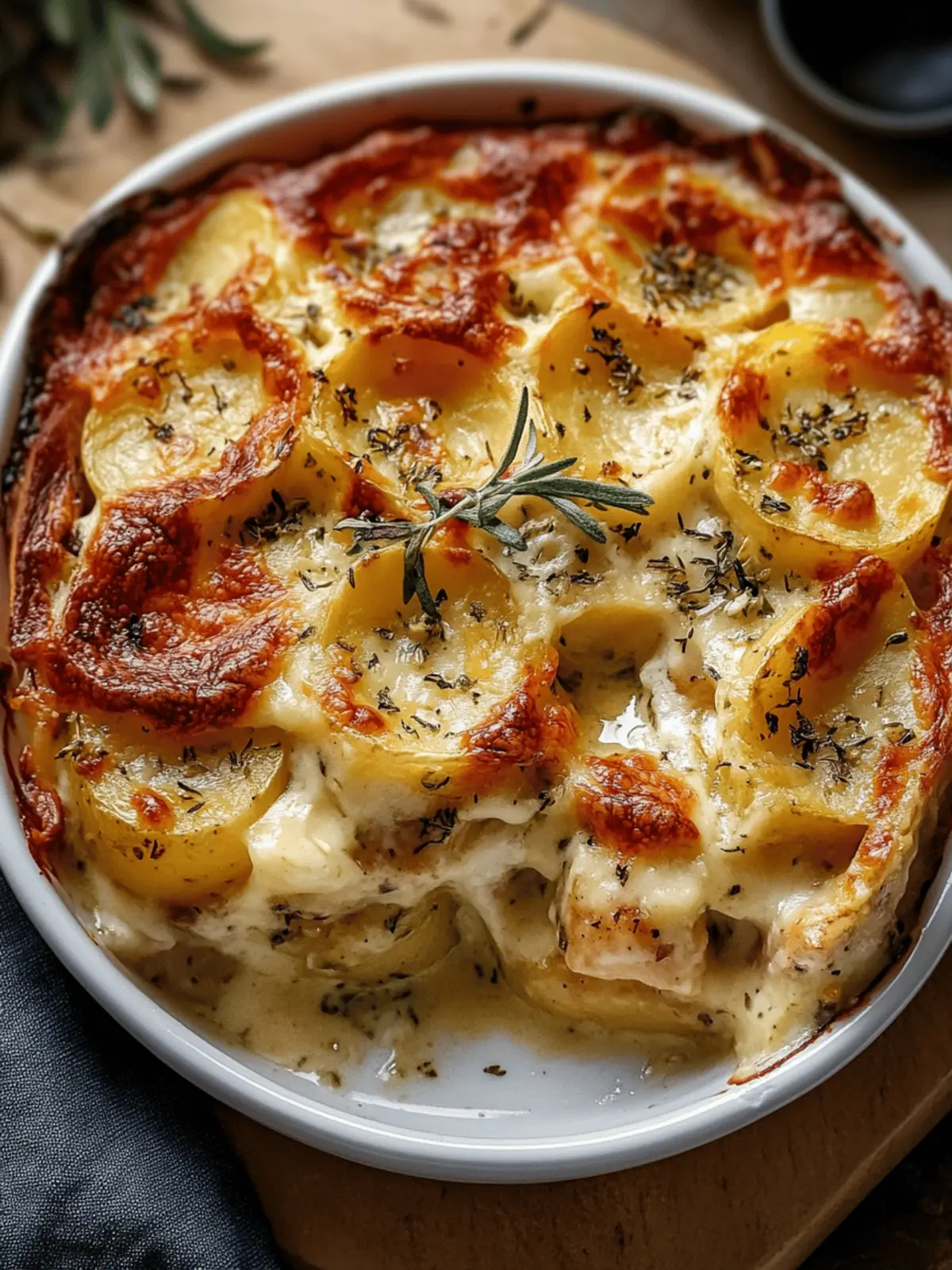 Cheesy Chicken and Potato Bake with Oregano: Comfort Food Bliss 3 Cheesy Chicken and Potato Bake with Oregano