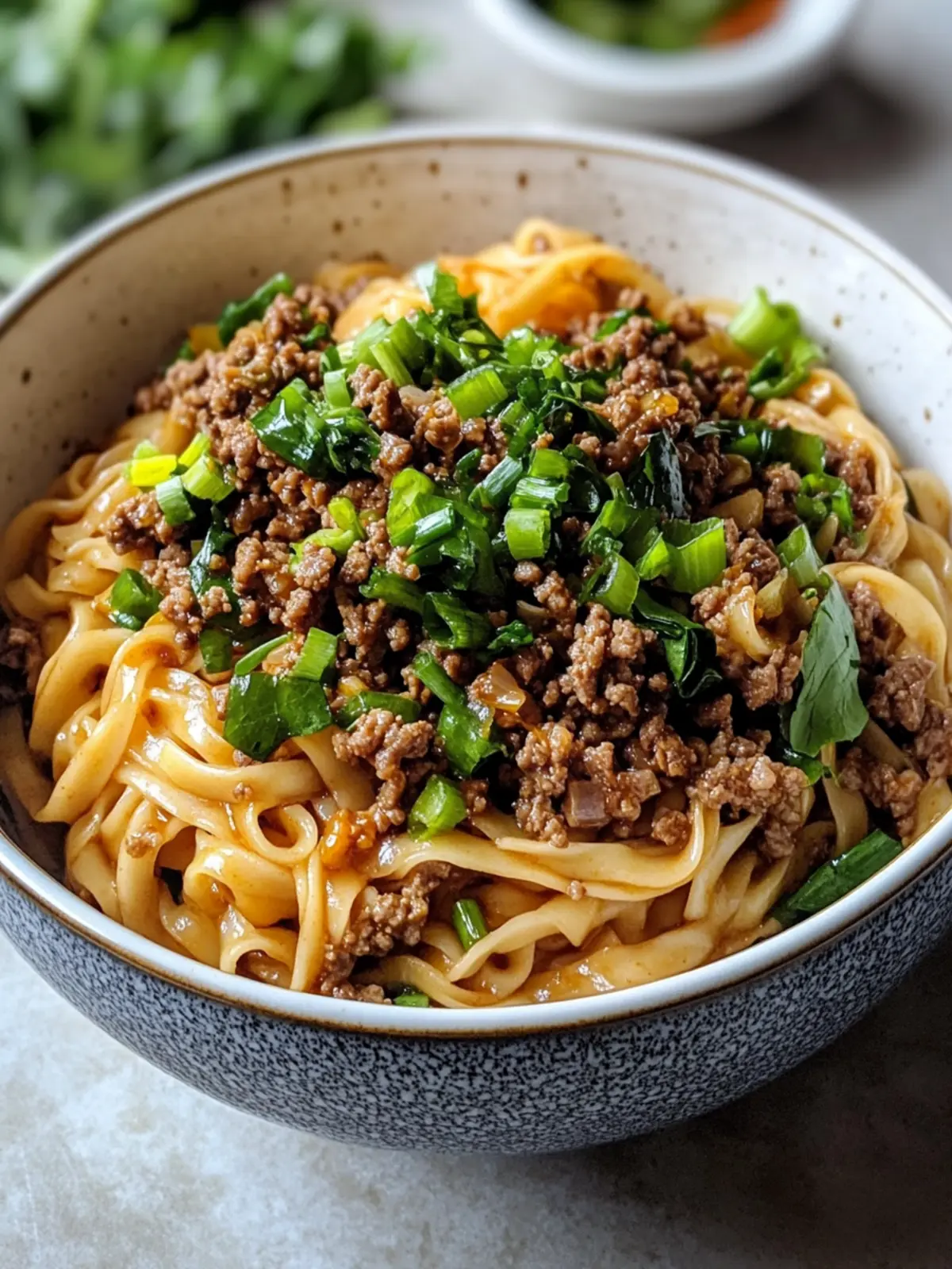 Mongolian Ground Beef Noodles: A Flavorful Twist Tonight 3 Mongolian Ground Beef Noodles