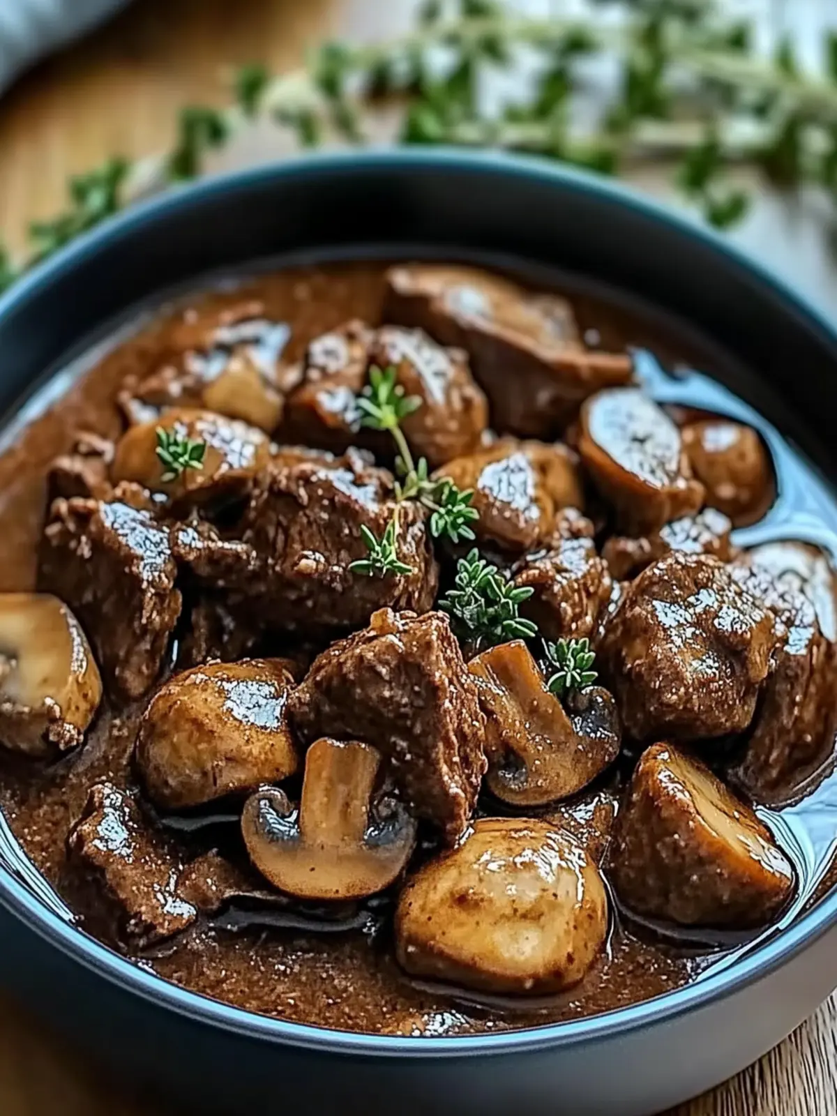 Savory Slow Cooker Beef and Mushroom for Cozy Evenings