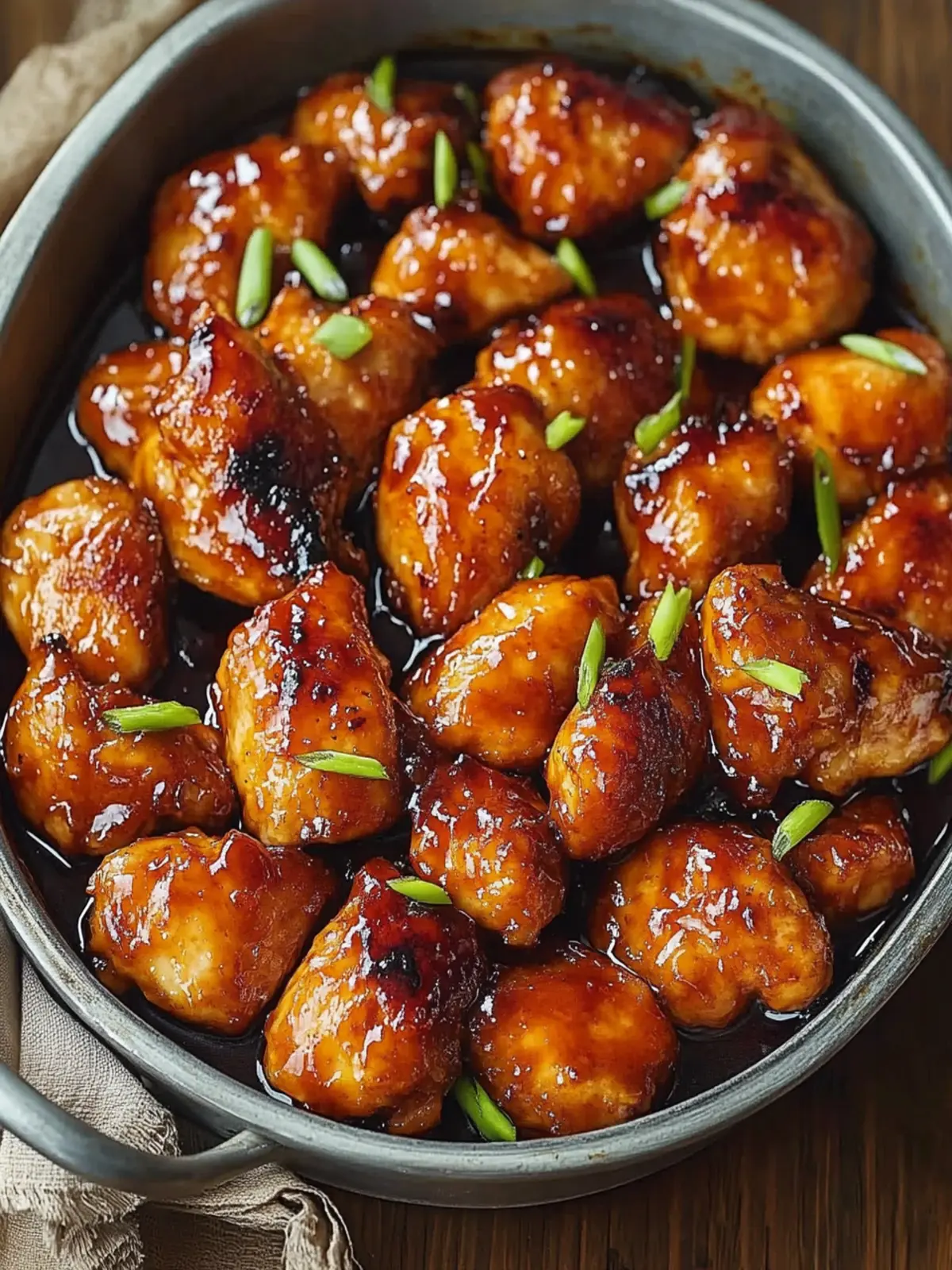 Sticky Oven-Baked Chicken Tossed in Sweet & Tangy Sauce Bliss 3 Sticky Oven-Baked Chicken Tossed in Sweet & Tangy Sauce