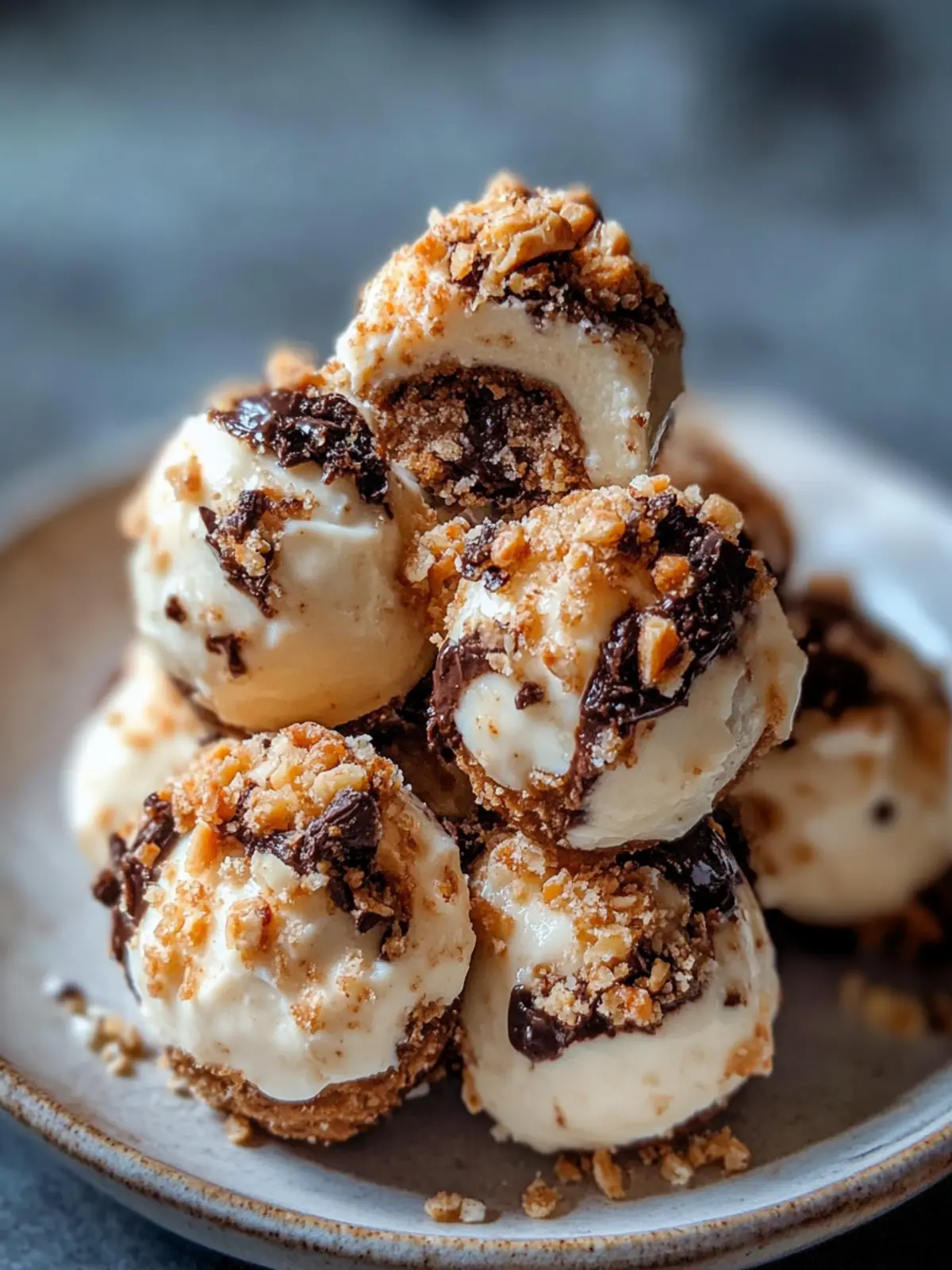 No-Bake Peanut Butter Cheesecake Balls