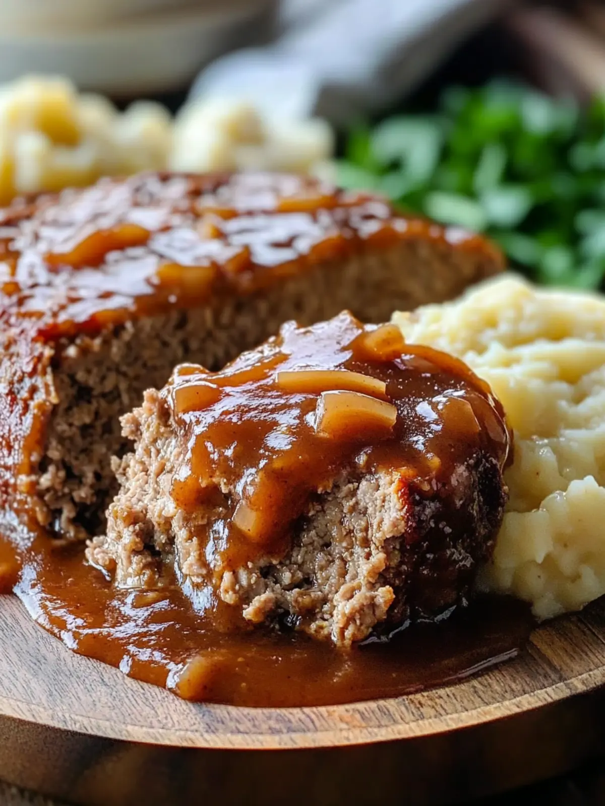 Amish Country Meatloaf Bake with Creamy Brown Gravy Magic 4 AMISH COUNTRY MEATLOAF BAKE WITH CREAMY BROWN GRAVY