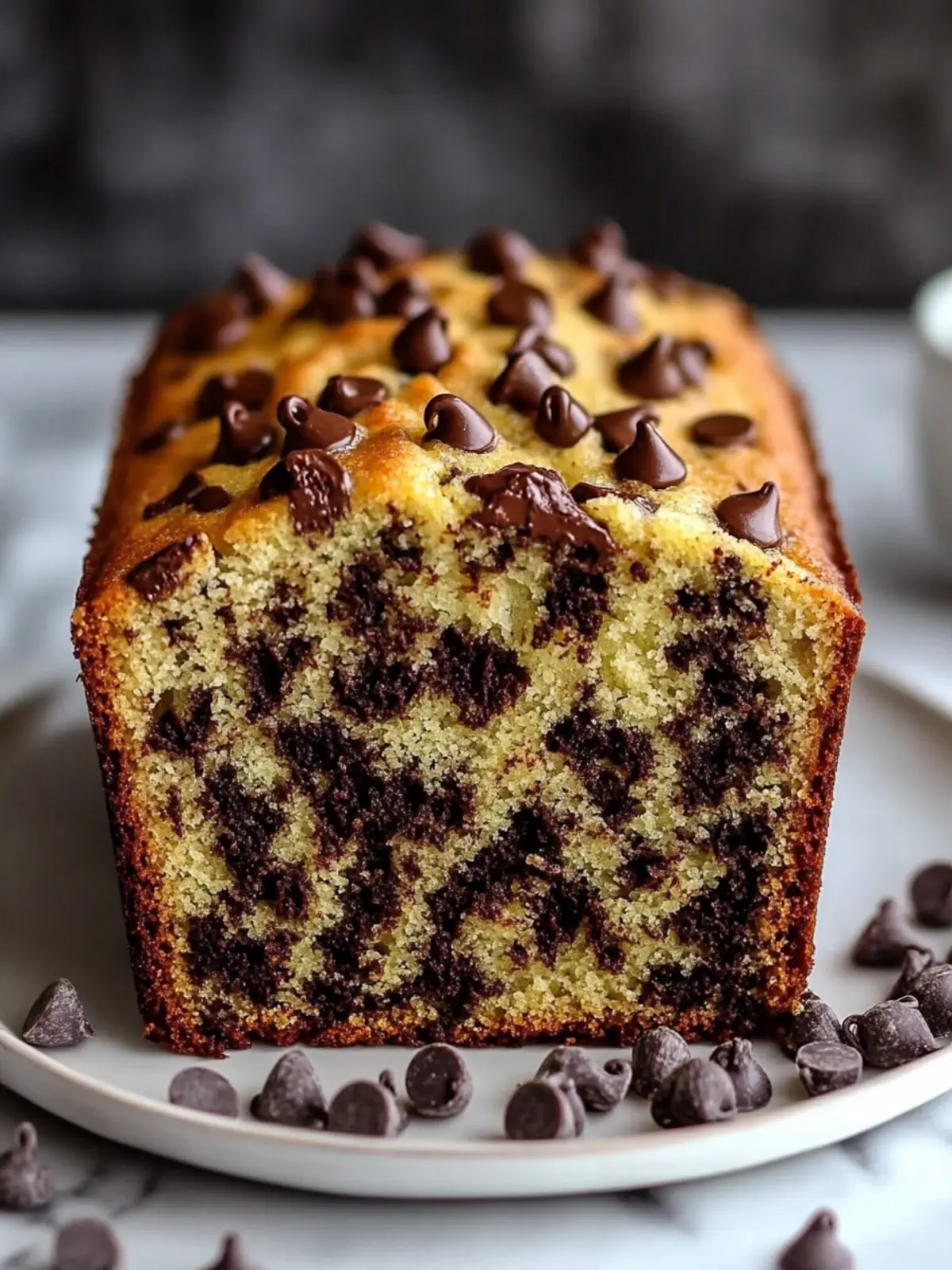 Irresistible Chocolate Chip Loaf Cake for Cozy Afternoons 2 Chocolate Chip Loaf Cake
