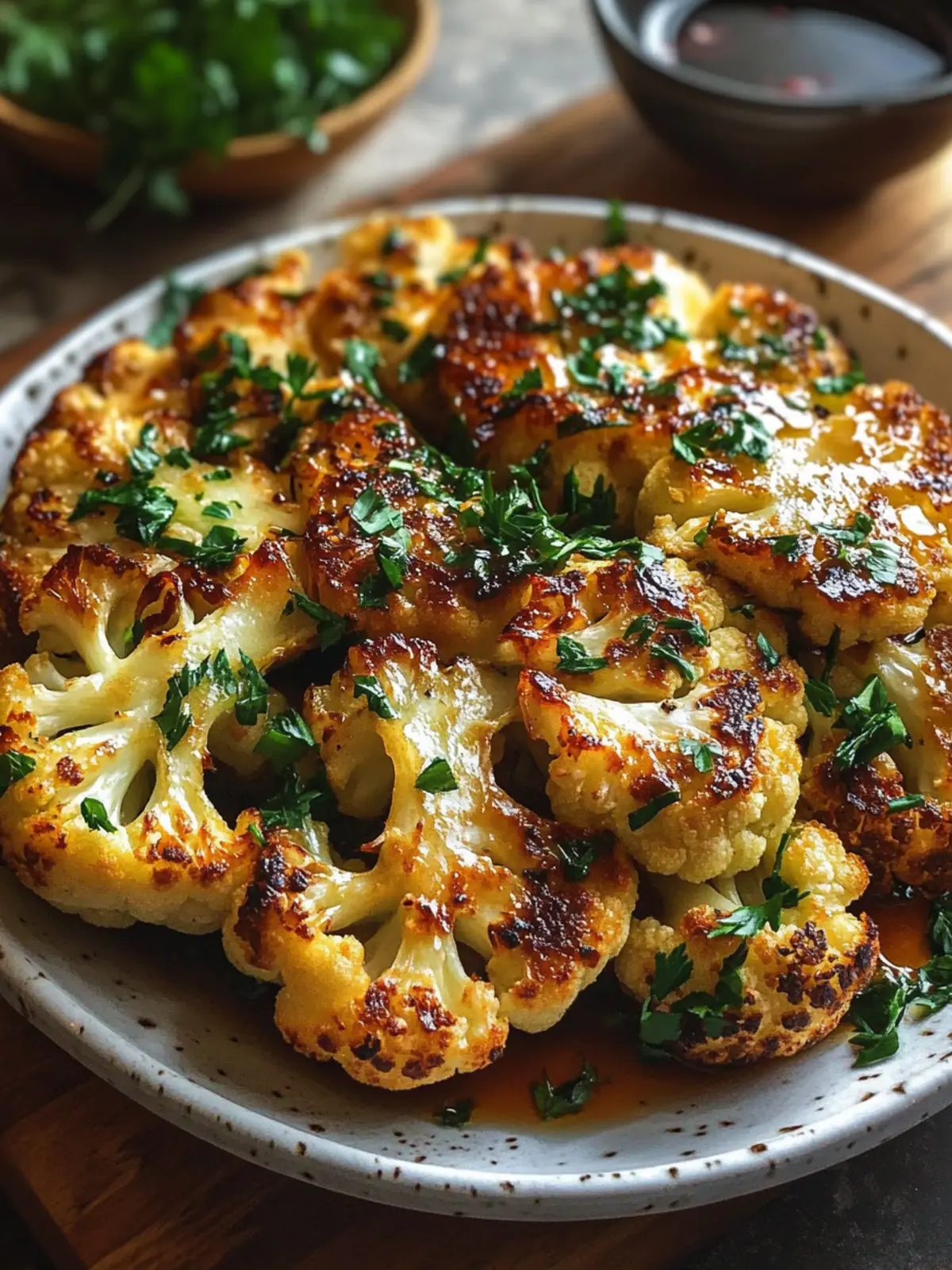 Savor the Flavor of Roasted Cauliflower Steak Delight 2 Roasted Cauliflower Steak
