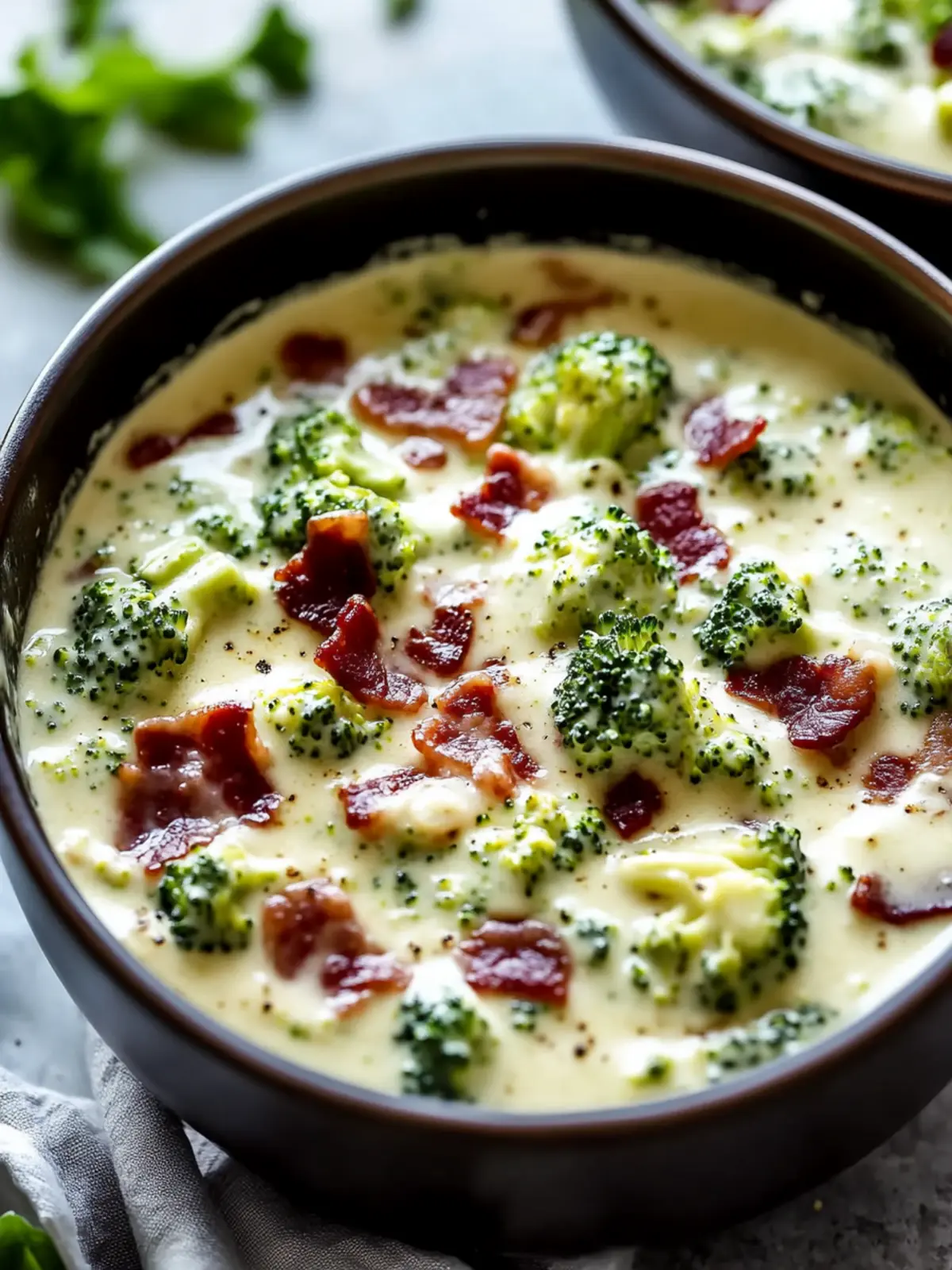 Creamy Broccoli & Bacon Bliss: The Ultimate Comfort Dish 2 Creamy Broccoli & BacoN