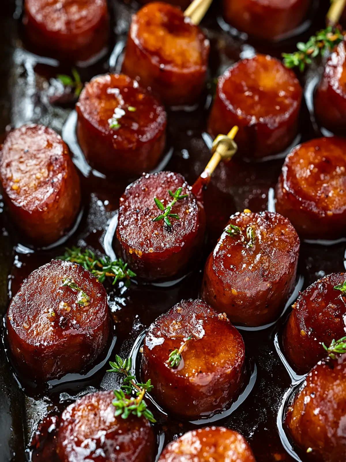 Candied Kielbasa Bites
