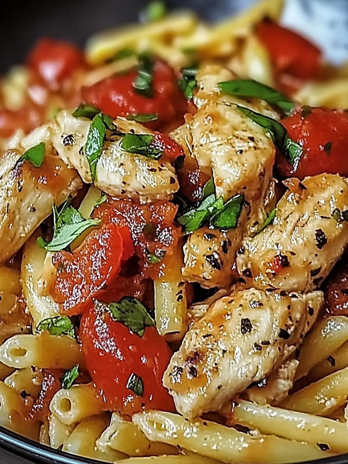 Bruschetta Chicken Pasta: A Fresh Twist for Dinner Tonight 4 Bruschetta Chicken Pasta