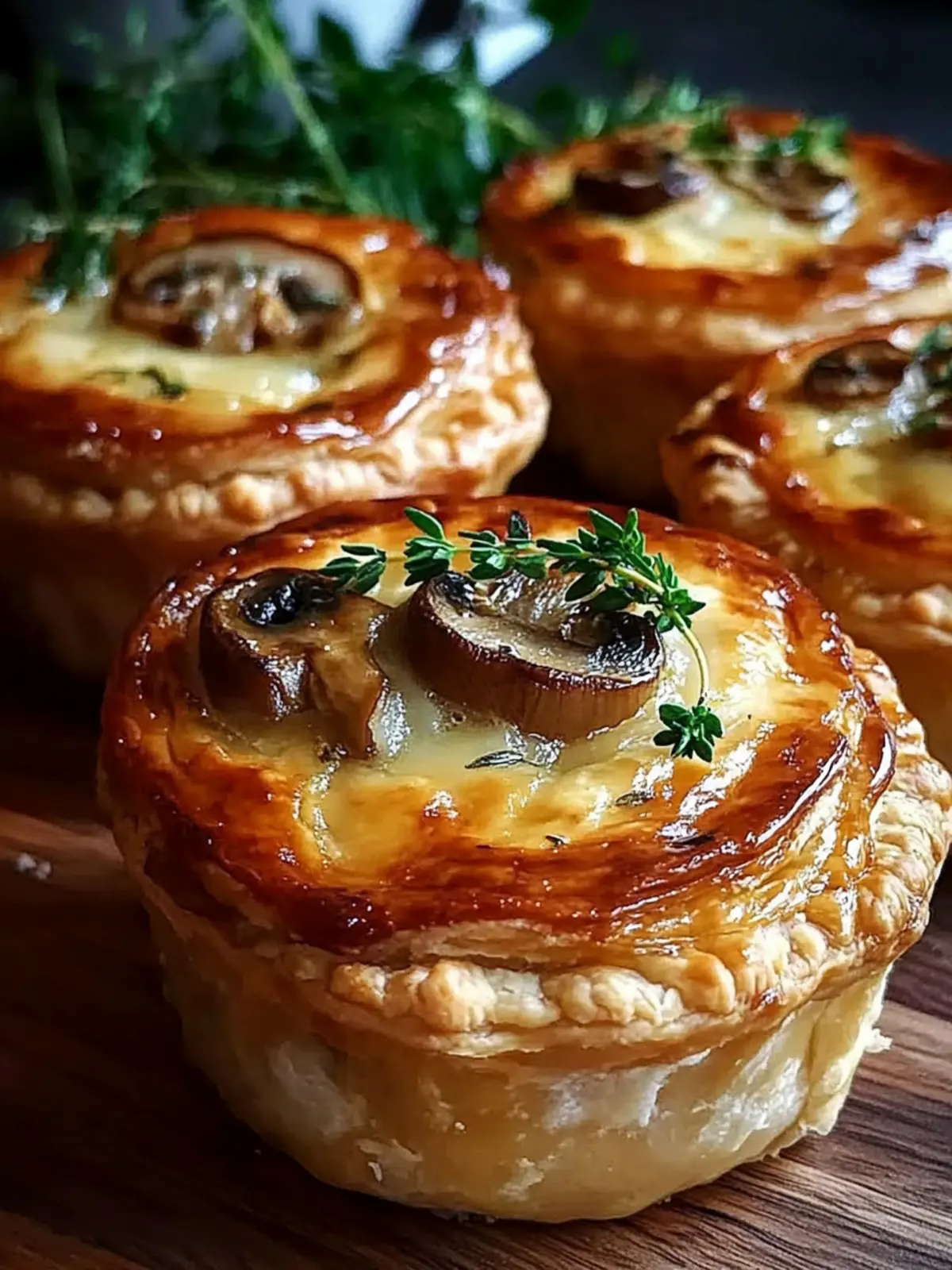 Irresistible Mini Mushroom & Gruy re Pot Pies with Thyme 2 Mini Mushroom & Gruy re Pot Pies with Thyme