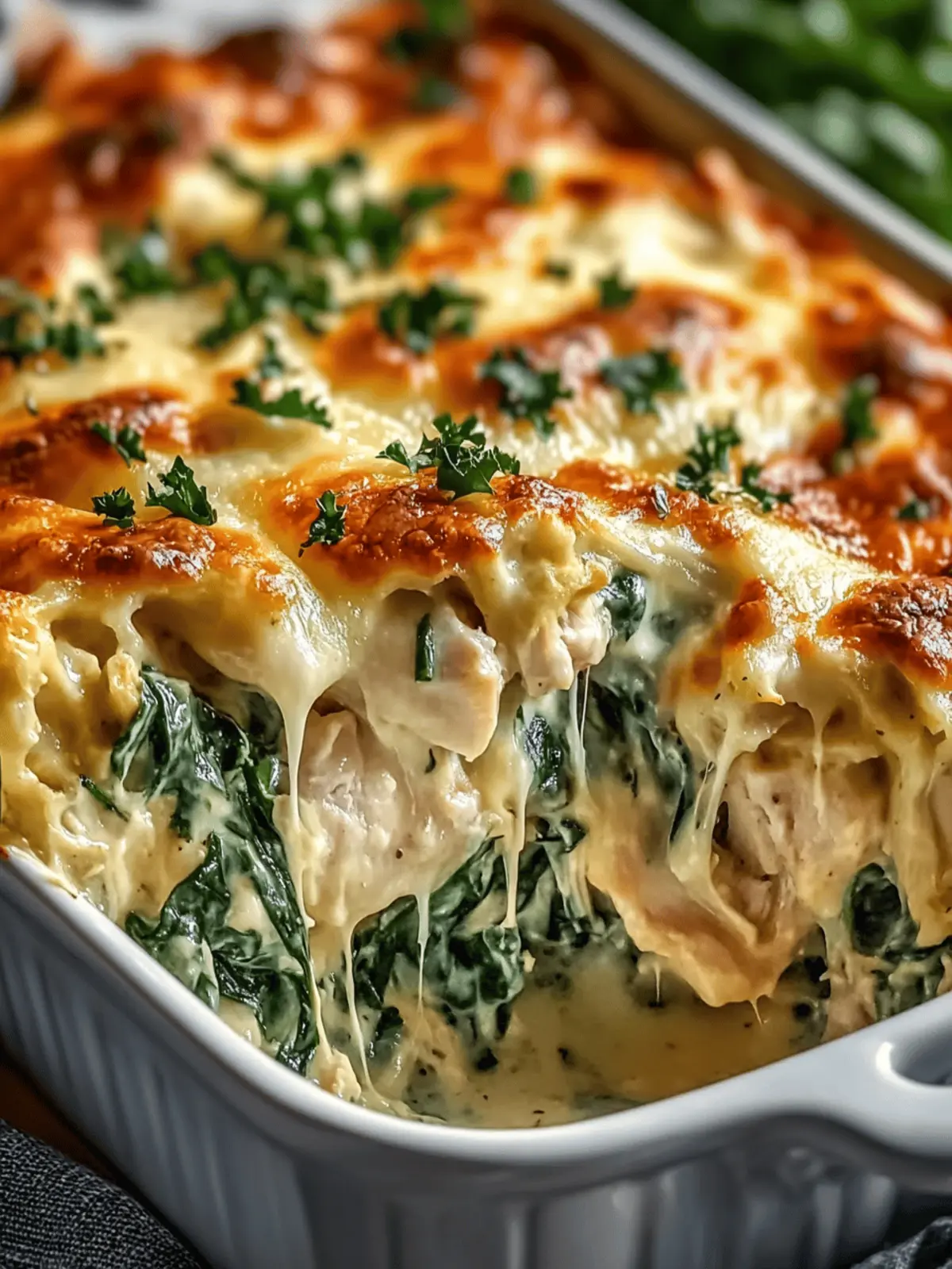 Creamy Chicken and Spinach Casserole for Cozy Nights 4 Creamy Chicken and Spinach Casserole