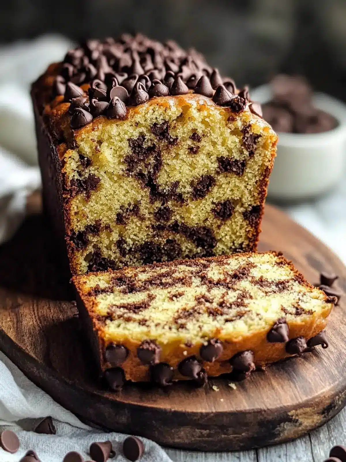 Irresistible Chocolate Chip Loaf Cake for Cozy Afternoons 3 Chocolate Chip Loaf Cake