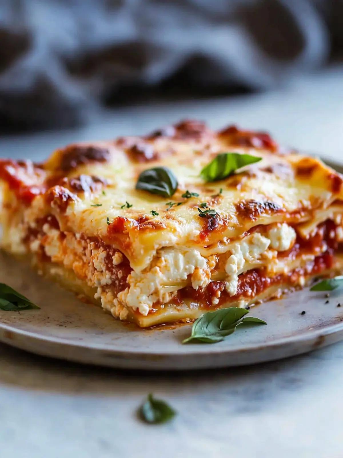 Cottage Cheese Lasagna