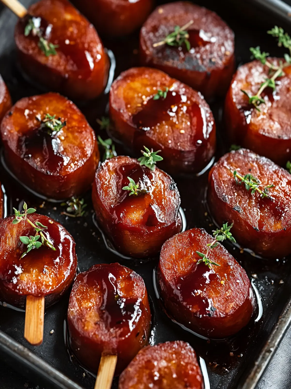Candied Kielbasa Bites