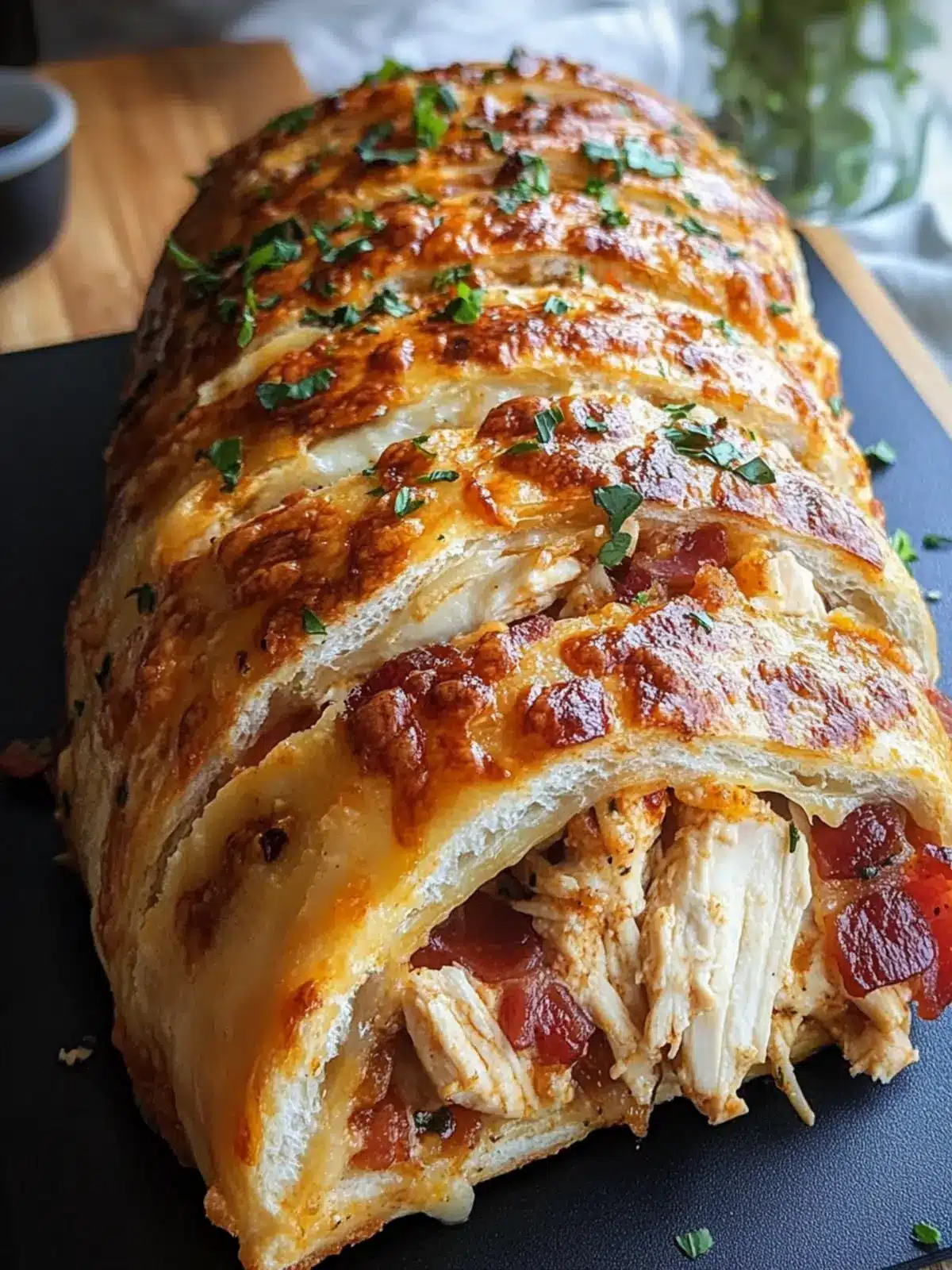 Savory Chicken Bacon Ranch Stromboli for Cozy Nights 3 Chicken Bacon Ranch Stromboli