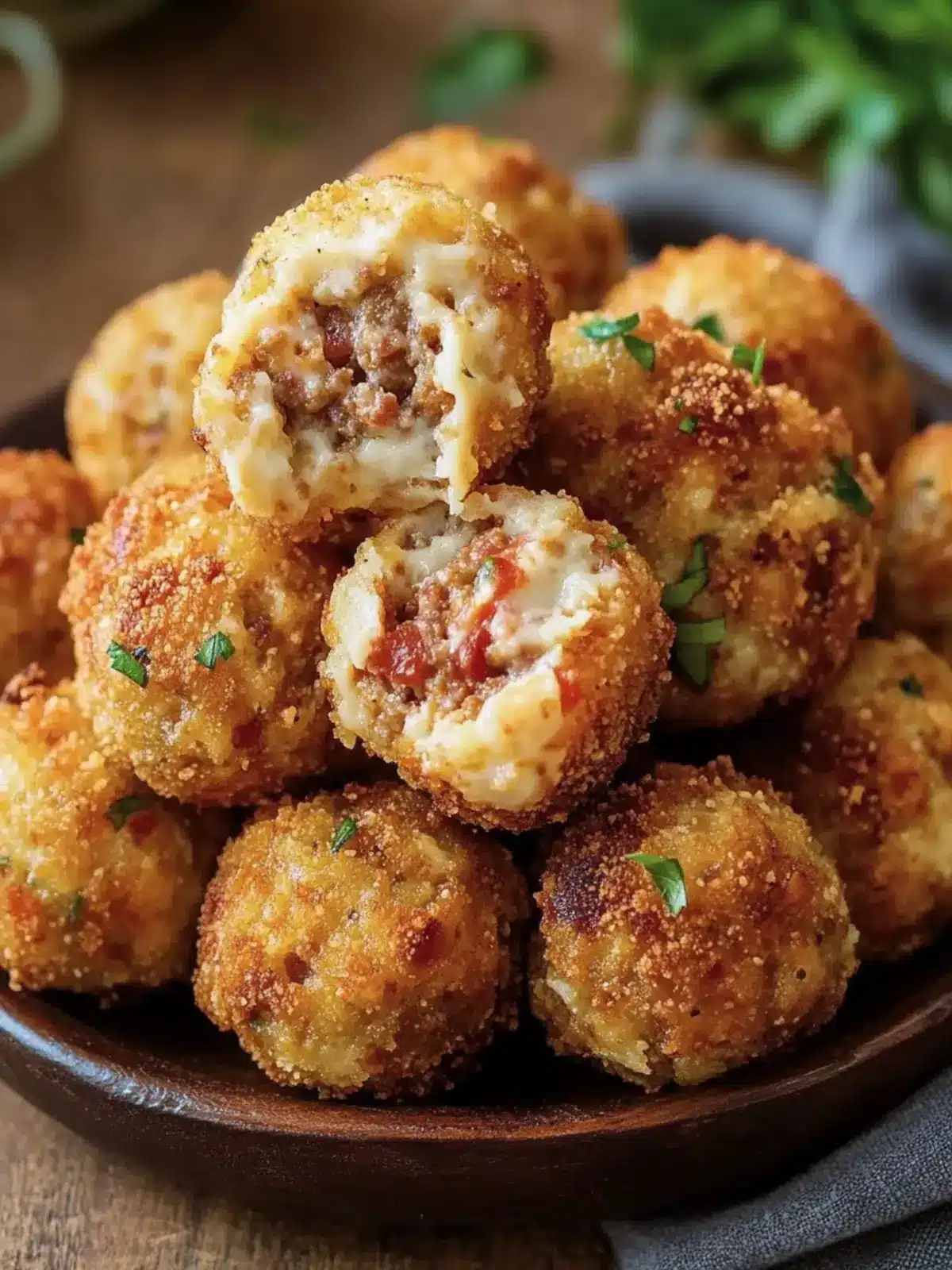 Rotel Cream Cheese Sausage Balls