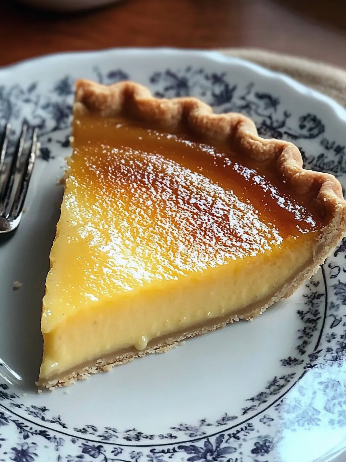 Old Fashioned Custard Pie