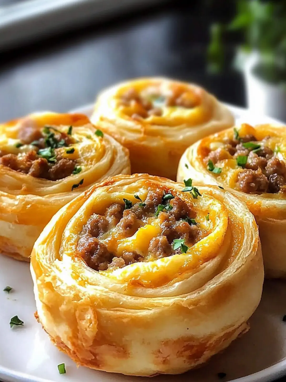 Scrumptious Sausage Egg Breakfast Rolls