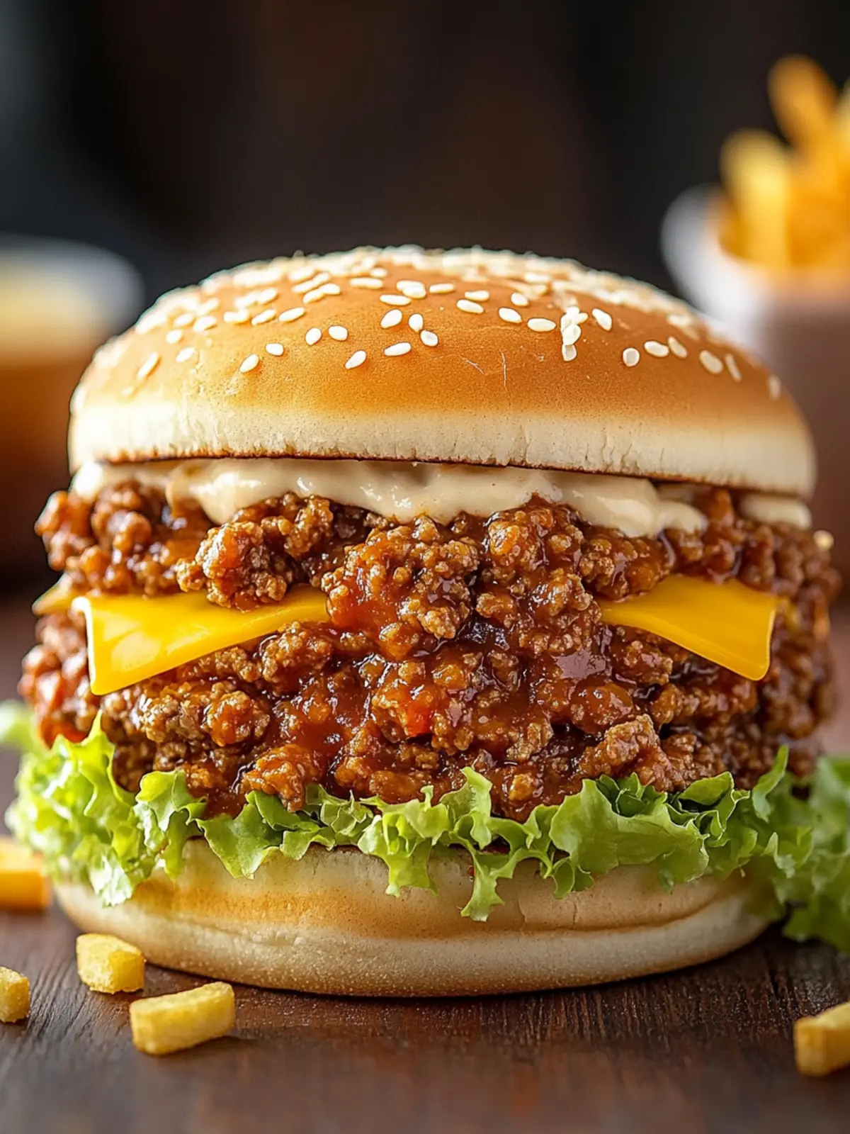 Big Mac Sloppy Joes: The Ultimate Comfort Food Mashup 4 Big Mac Sloppy Joes