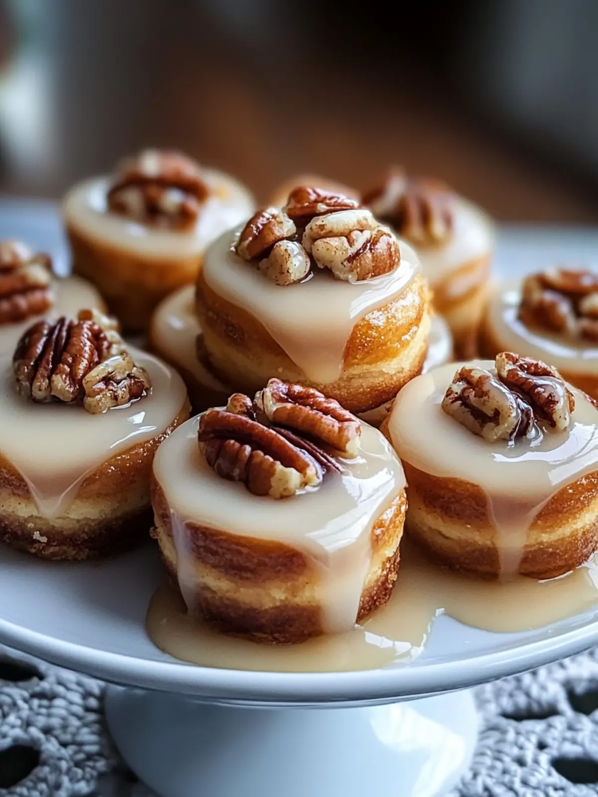 Irresistible Pecan & Cinnamon Roll Bites You'll Adore 3 Pecan & Cinnamon Roll Bites
