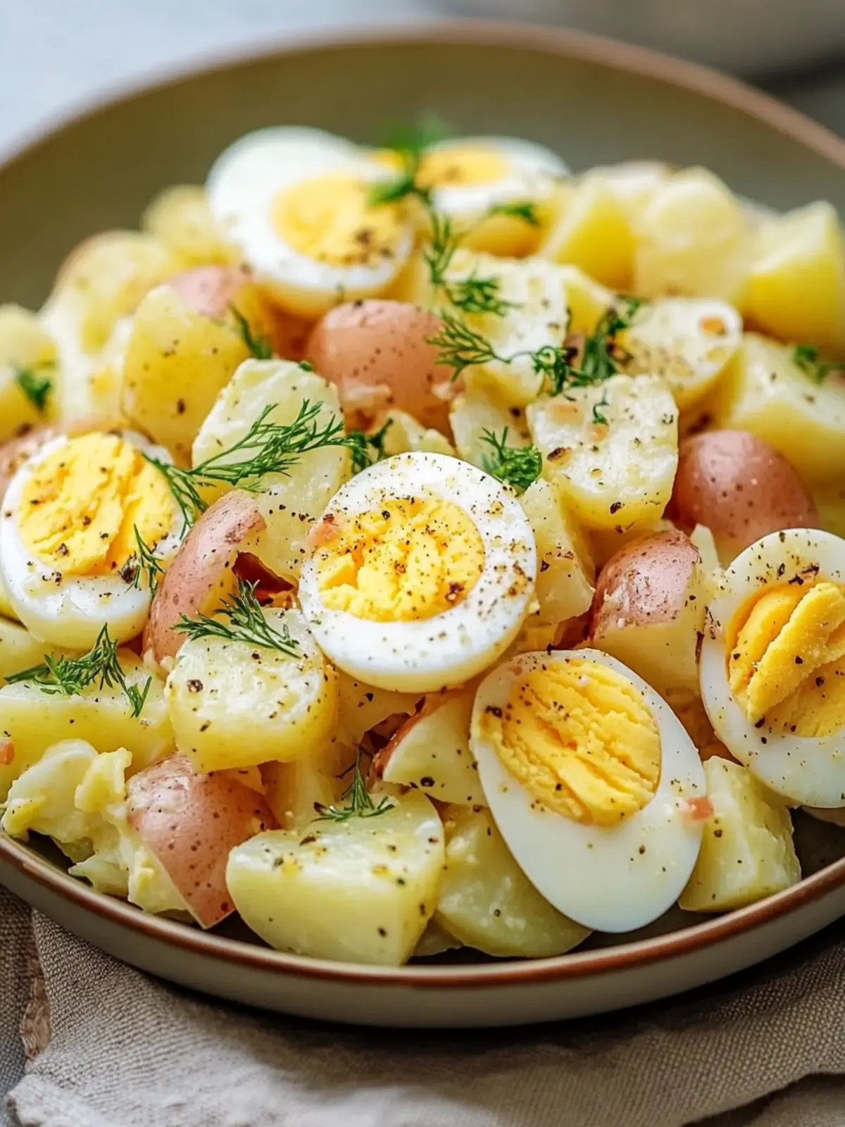 Egg and Potato Salad That Will Brighten Your Picnic Days 2 Egg and Potato Salad