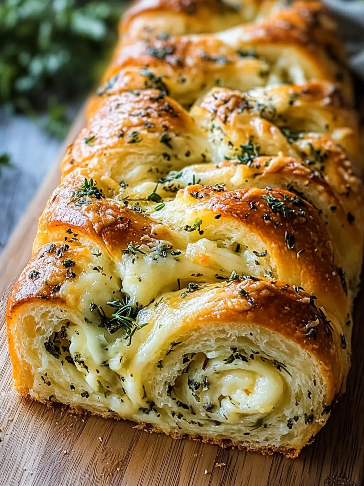 Swirled Garlic Herb and Cheese Bread for Cozy Nights 3 Swirled Garlic Herb And Cheese Bread