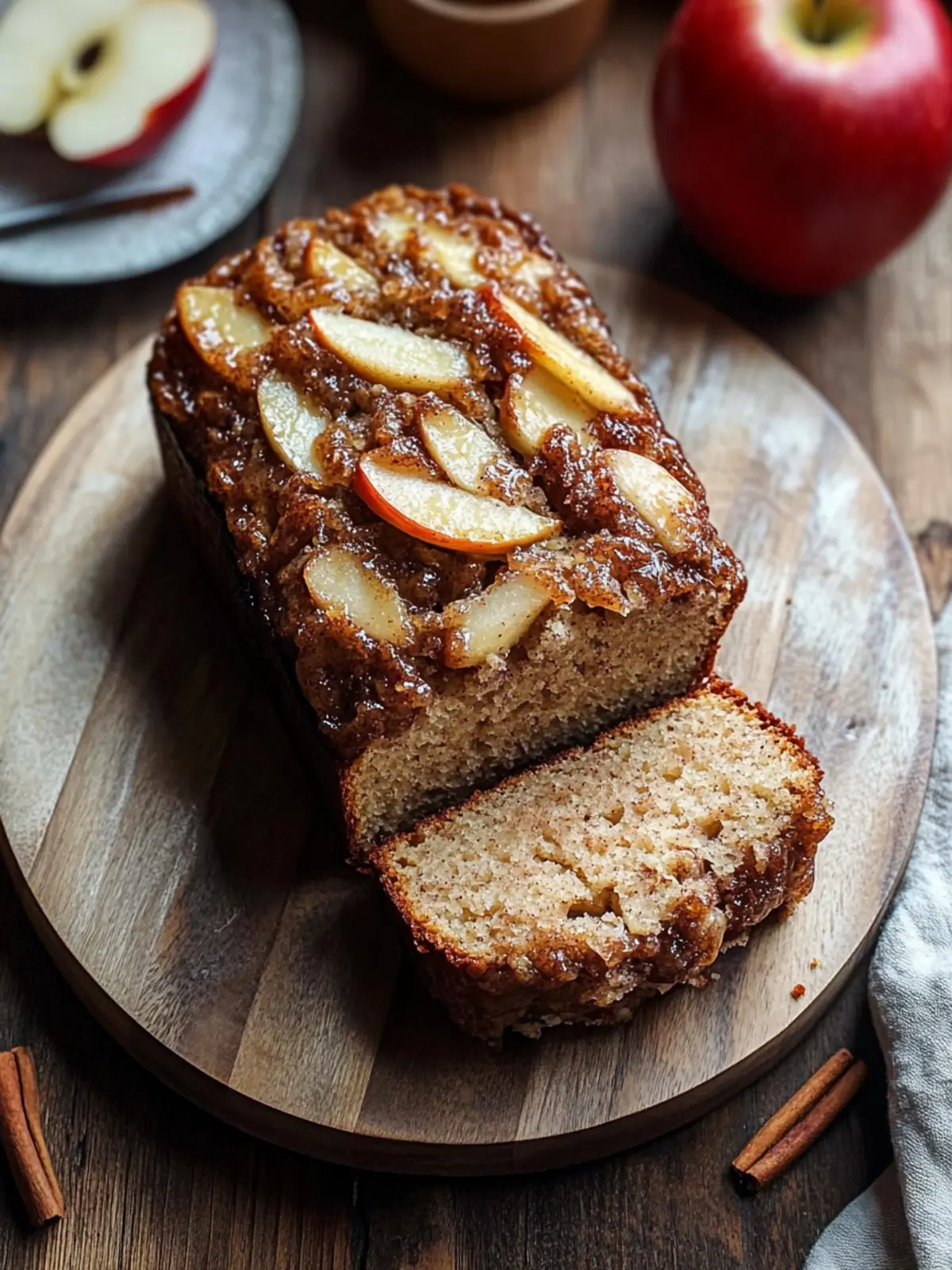 Delicious Apple Cinnamon Breakfast Loaf to Brighten Mornings 2 Apple Cinnamon Breakfast Loaf