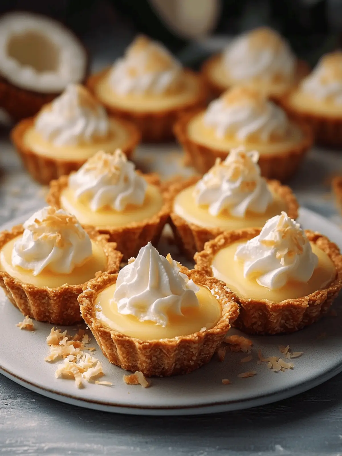 Decadent White Chocolate Coconut Custard Tart to Indulge In 4 White Chocolate Coconut Custard Tart