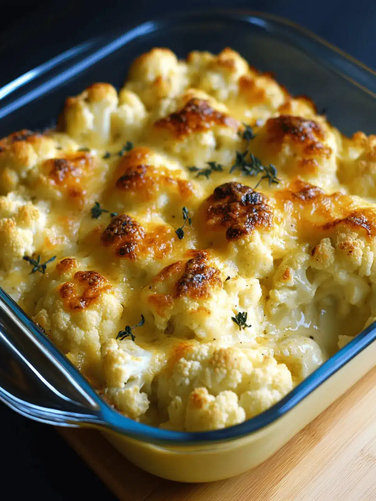 Creamy Baked Cauliflower and Cheese Casserole for Cozy Nights 4 Baked Cauliflower and Cheese Casserole
