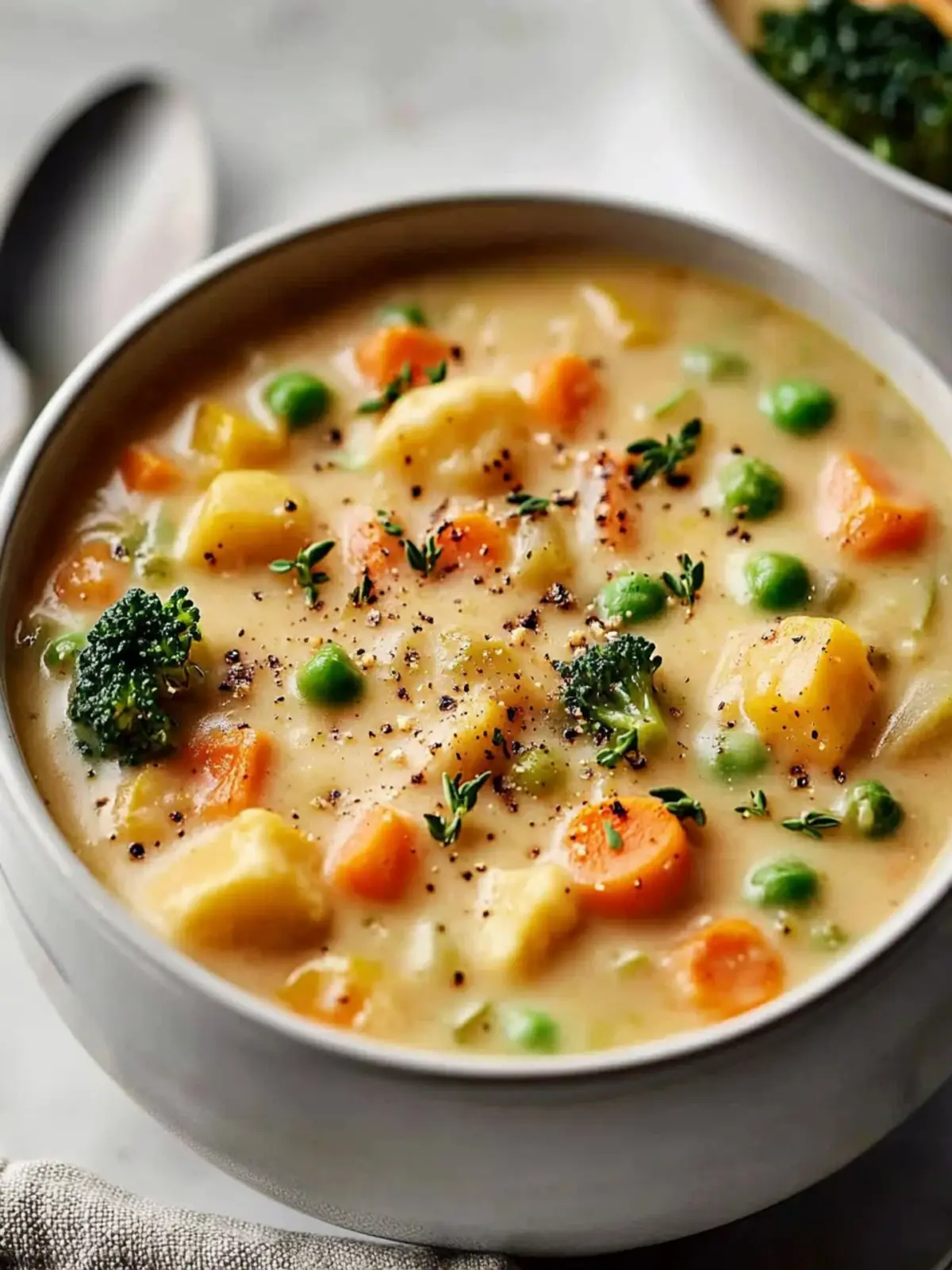 Savory Veggie Pot Pie Soup to Cozy Up Your Weeknight Dinner 4 Veggie Pot Pie Soup