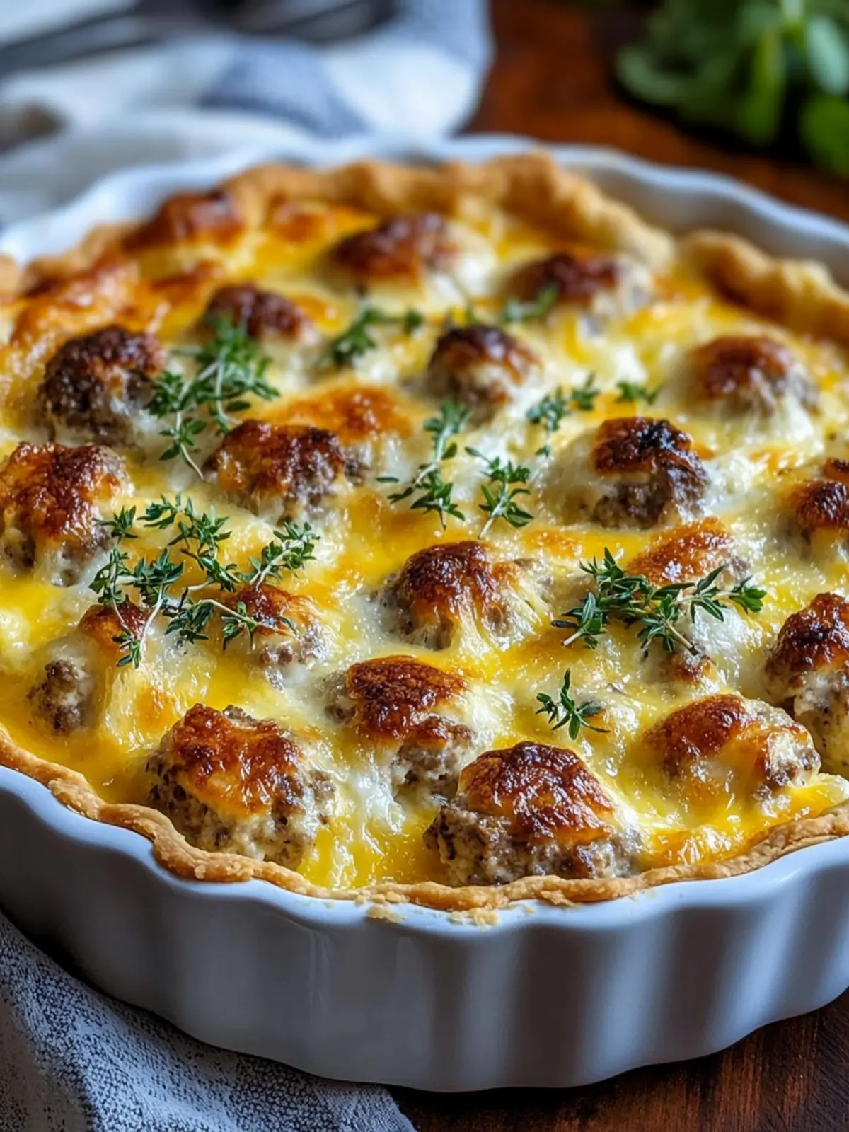Classic Cheese Quiche