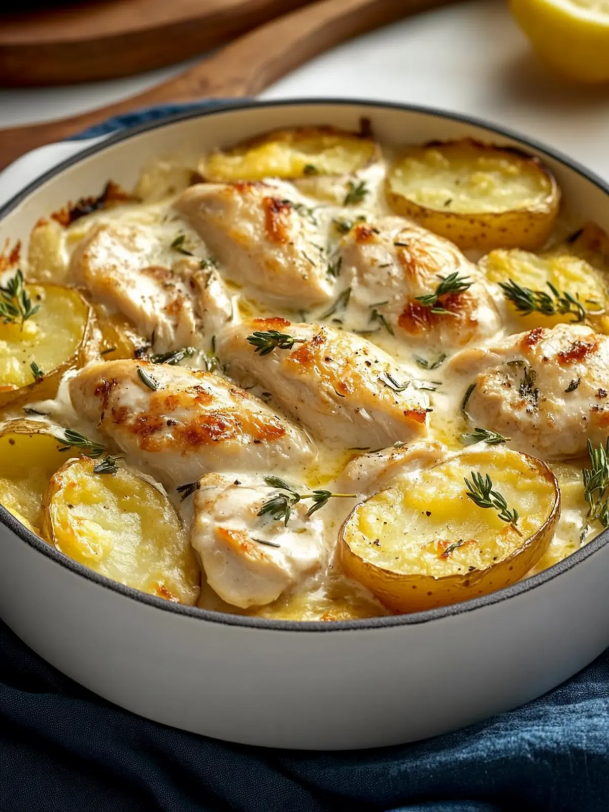Classic Creamy Baked Potato & Chicken Dish You ll Love 3 Classic Creamy Baked Potato & Chicken Dish