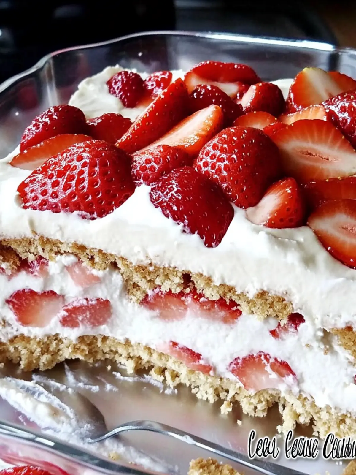 Delicious Strawberry Cream Cheese Icebox Cake Recipe You ll Love 4 Strawberry Cream Cheese Icebox Cake Recipe