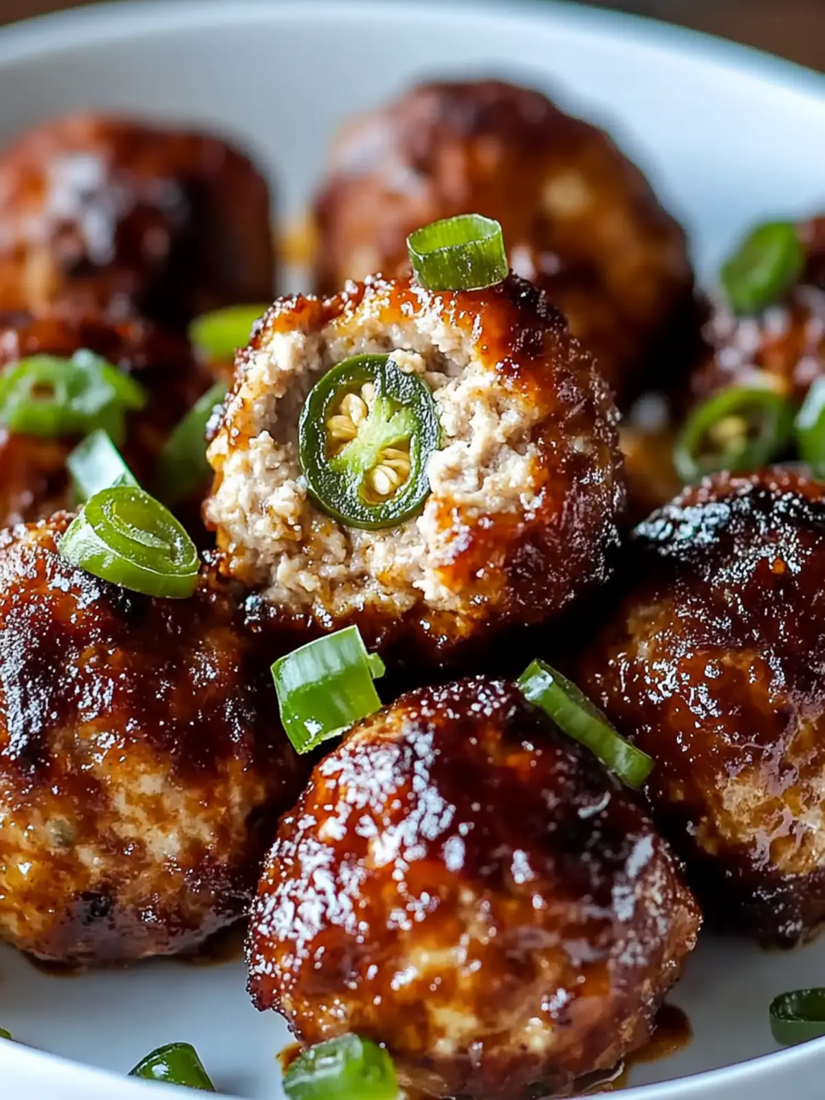 Smoked Jalape o Popper Meatballs That'll Ignite Your Tastebuds 3 Smoked Jalape o Popper Meatballs