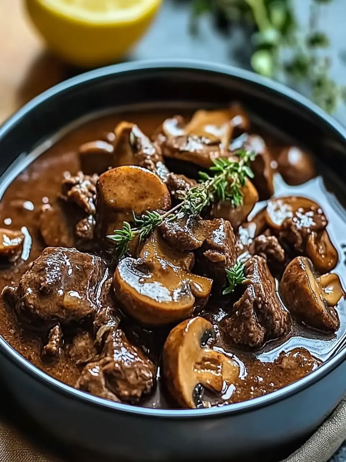 Savory Slow Cooker Beef and Mushroom for Cozy Evenings