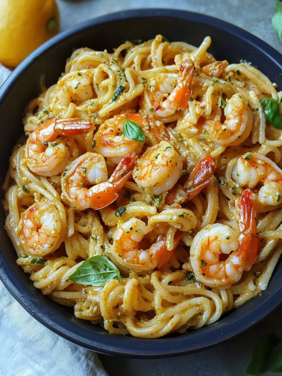 Jerk Shrimp Pasta