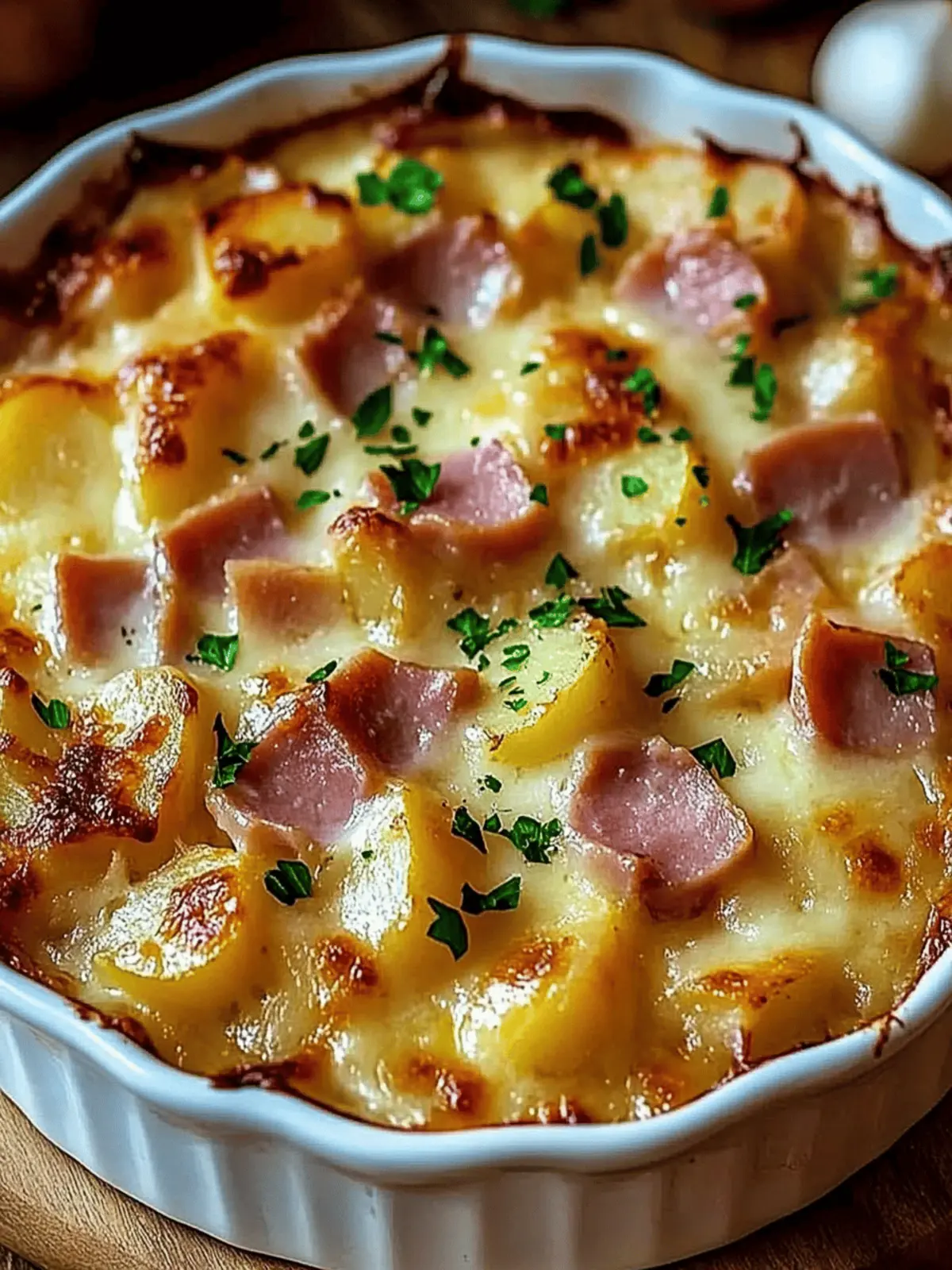 Ham and Potato Au Gratin: Comfort Food to Warm Your Heart 2 Ham and Potato Au Gratin