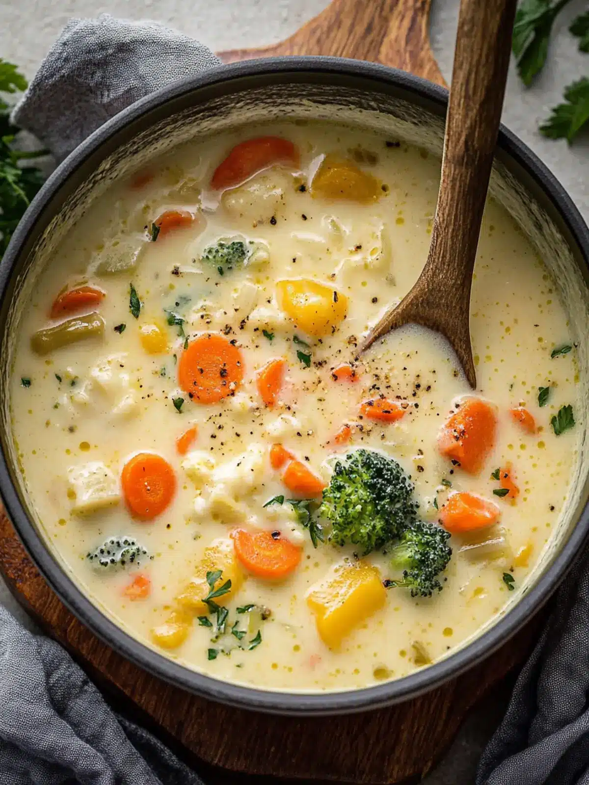 Creamy Vegetable Soup