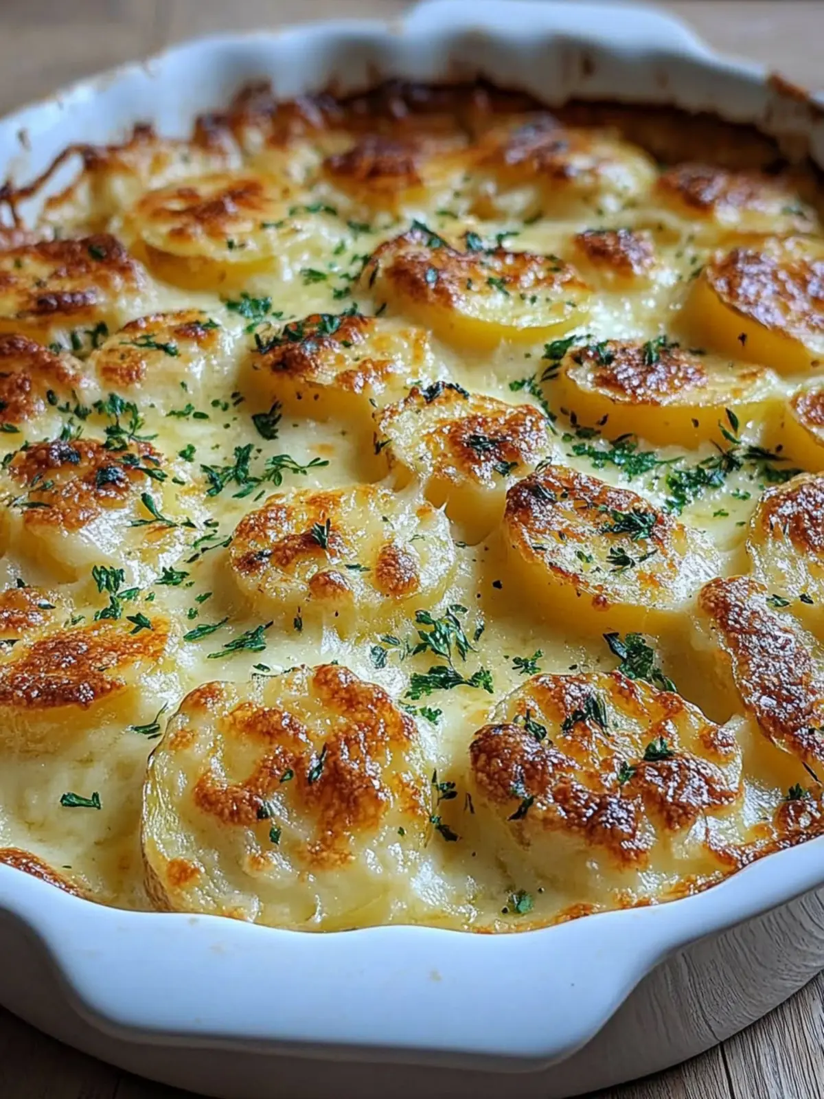 Irresistible Cheesy Garlic Potato Bake for Cozy Evenings 4 Cheesy Garlic Potato Bake