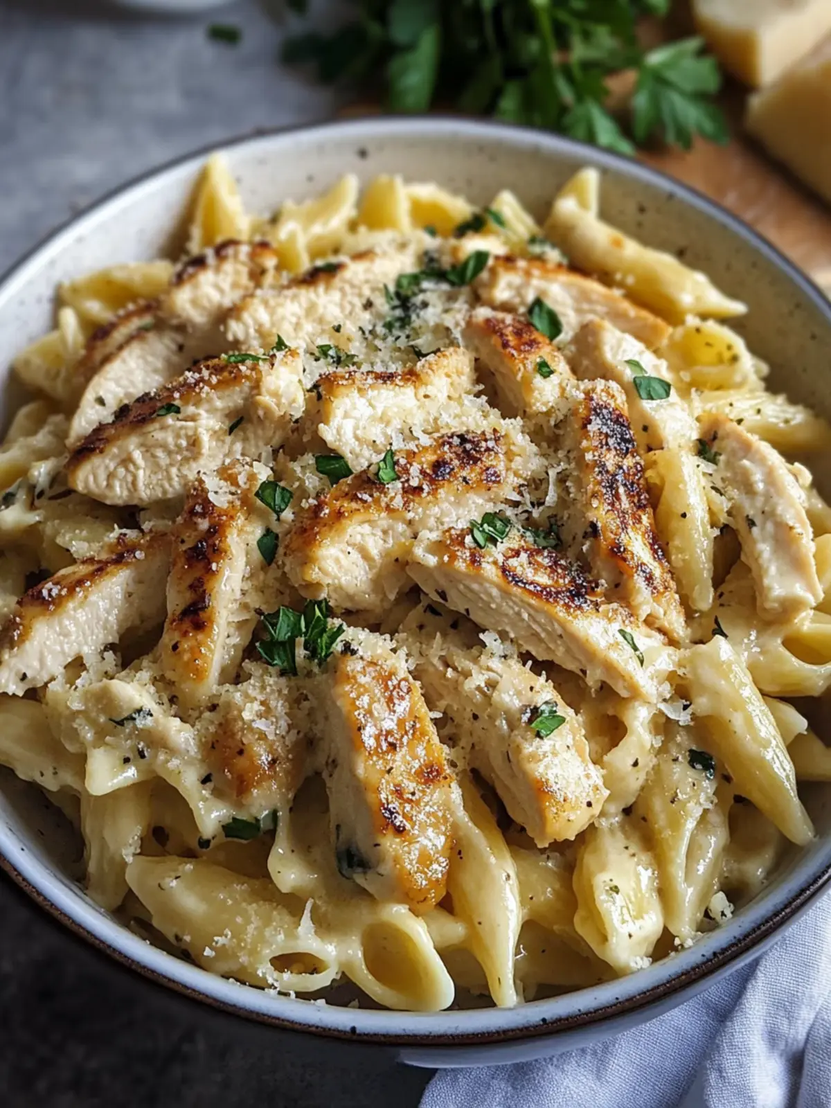 Savory Chicken Garlic Parmesan Pasta for Cozy Nights 4 Chicken Garlic Parmesan Pasta