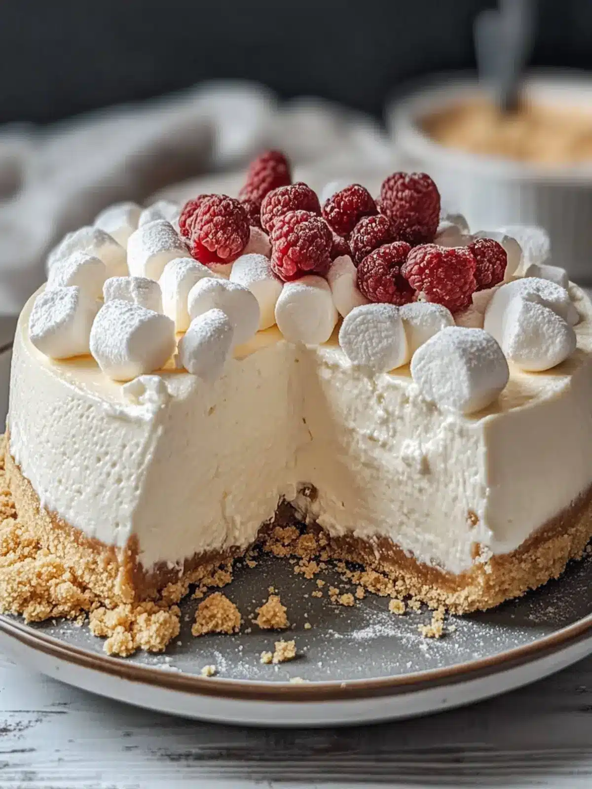 Decadent Marshmallow Cheesecake That s Impossible to Resist 4 Marshmallow Cheesecake