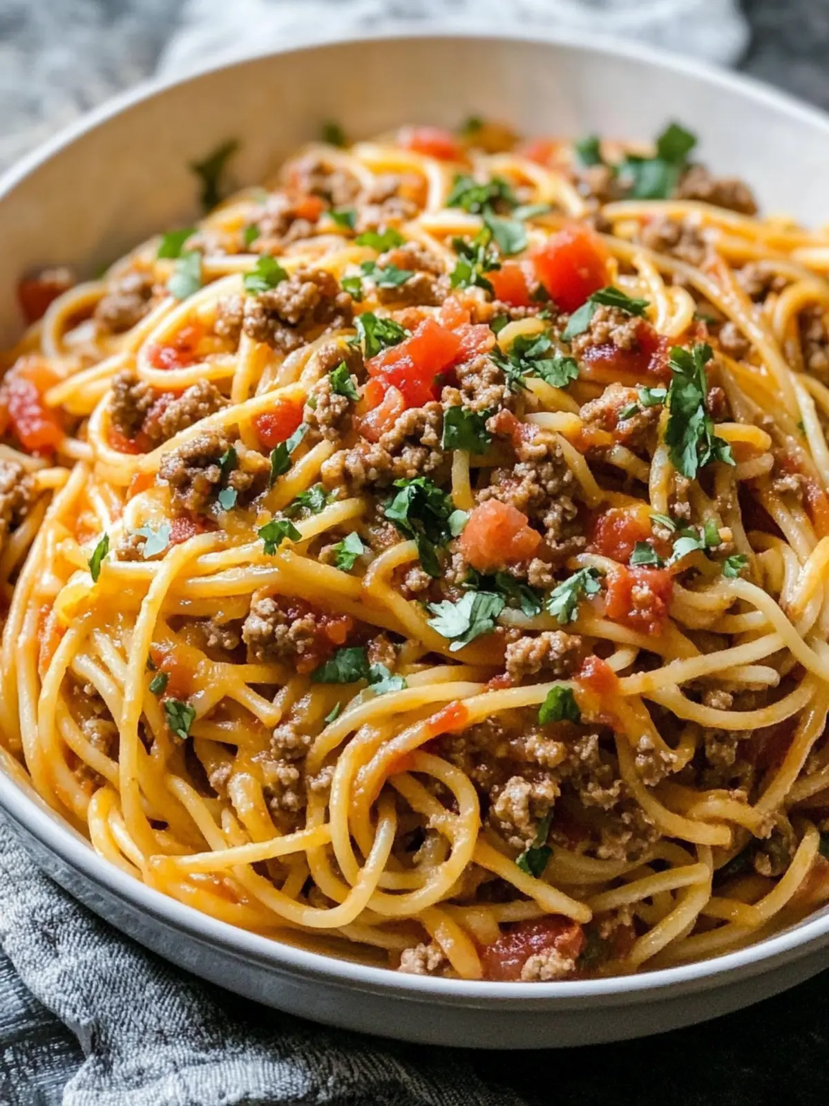 Taco Spaghetti: A Fun Twist on Comfort Food You ll Love 2 TACO SPAGHETTI