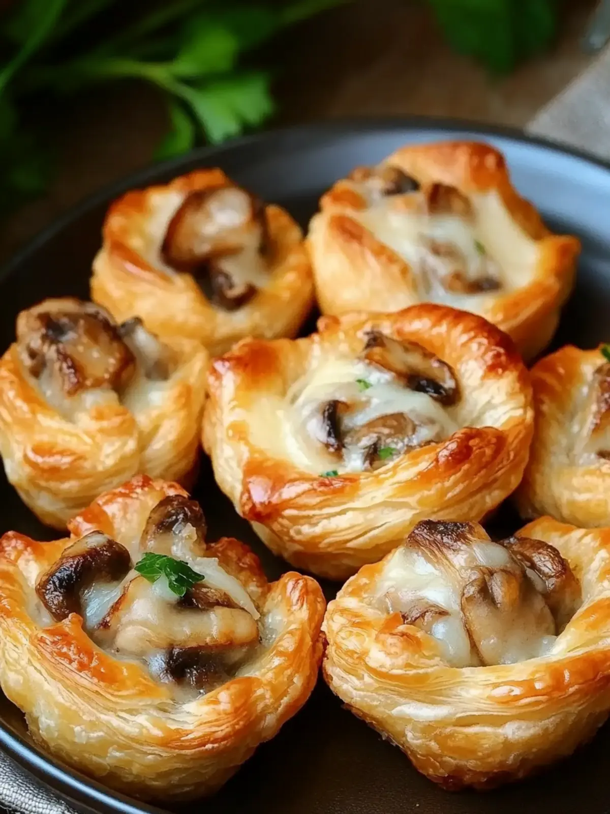 Irresistible Mushroom Cheese Puff Bites for Your Next Party 4 Mushroom Cheese Puff Bites