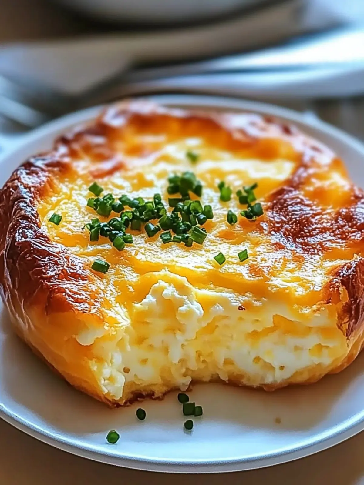 Fluffy Cottage Cheese & Egg Bake with Crispy Edges Awaits 4 Fluffy Cottage Cheese & Egg Bake with Crispy Edges