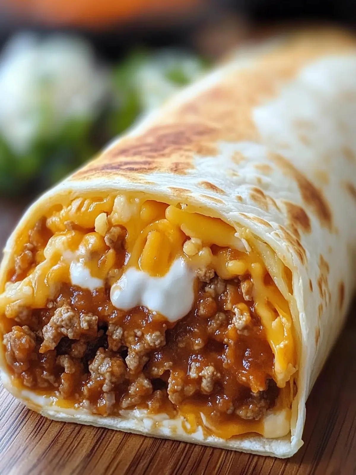 Irresistible Cheesy Quesarito: Taco Bell Copycat Recipe! 2 Cheesy Quesarito (Taco Bell Copycat)