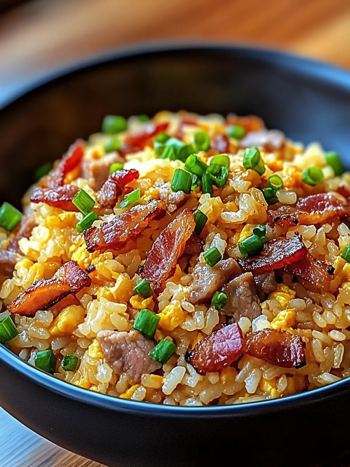 Aussie Fusion Bacon & Beef Kimchi Fried Rice Delight 4 Aussie Fusion Bacon & Beef Kimchi Fried Rice