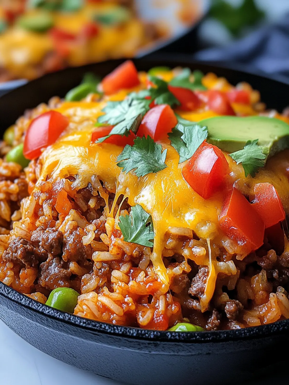 Cheesy Beef Enchilada Rice: Your New Weeknight Favorite! 4 Cheesy Beef Enchilada Rice